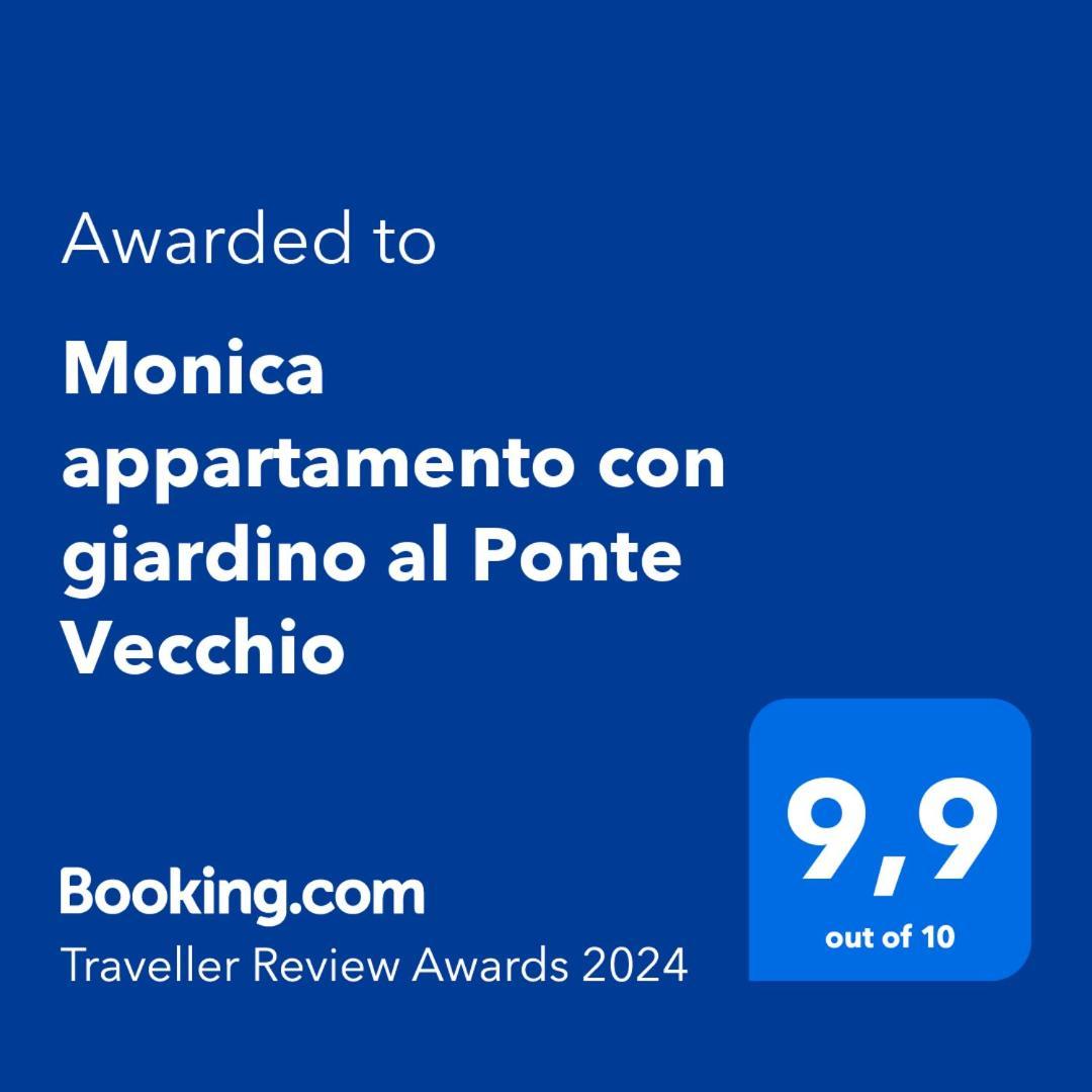 Monica Appartamento Con Giardino Al Ponte Vecchio Florenţa Exterior foto